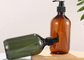 Бутылки шампуня бутылки мытья руки зеленого цвета 500ml SGS Амбер пластиковые с насосом
